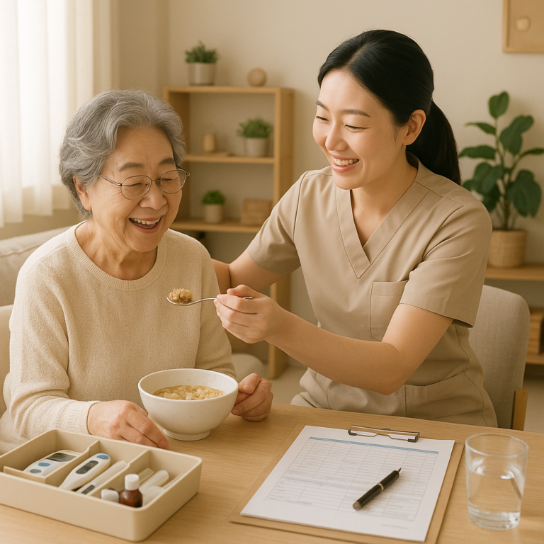 Read more about the article 요양보호사와 함께 걷는 산책 이야기