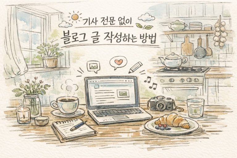 Read more about the article 기사 전문 없이 블로그 글 작성하는 방법